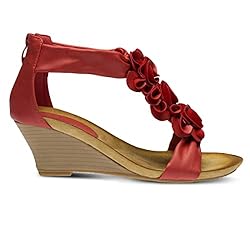 PATRIZIA Spring Step Harlequin Wedge Sandals for