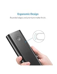 Anker PowerCore+ 20100 USB C, cargador portátil de alta capacidad, batería externa de 20100 mAh, 6 A salida puerto tipo C para USB C MacBooks, Nexus 6P 5X y PowerIQ para iPhone, iPad, Samsung y más