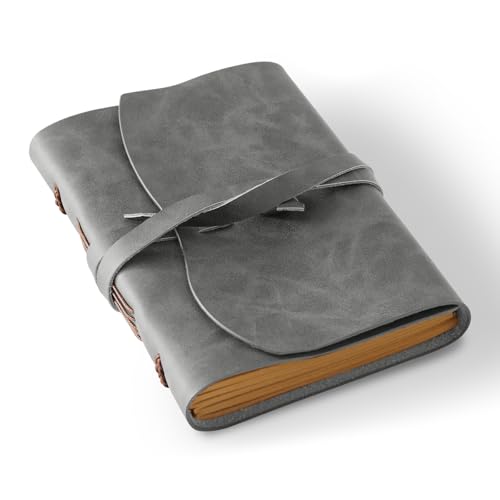 RILIHO Leather Journal Notepad Retro Planner