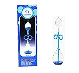 Colorful Office Thinking Hand Boiler, Glass Science Energy Transfer, Children Science Experiment, Love Birds Color Meter Hand Boiler (Blue) By C&H Solutions
