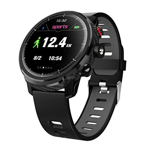 Binmer (TM) LED Touchscreen Waterproof Pedometer Sleep Monitor IP68 Heart Rate Band Wristband Bracelet Wrist Smart Watch (Green)