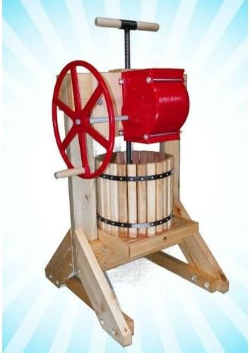 Pioneer Cider Press & Grinder Complete Kit-- Includes Press, Grinder, Motor Kit, Wheel Kit and more!