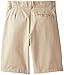French Toast Boys Adjustable Waist Flat Front Short, Khaki, 8