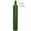 60 Cubic Foot Steel Oxygen Cylinder CGA540 Valve Installed For Welding