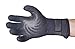 Neo-Sport mens 3MM & 5MM Premium Neoprene Five Finger Wetsuit Gloves with Gator Elastic Wrist Band. Use for All Watersports, Diving, Boating, Cleaning gutters, Pond and Aquarium Maintenance, Black, X-Large