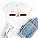 Gucci Shirt, Gucci Tshirt, Gucci Shirt T-shirt For Men Women Ladies Kids, Gucci Belt Logo Shirt Luxury Shirt Women's Men's Kid's Street (50)