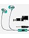 gonikm 3.5mm Wired Stereo Earphone in-Ear Headphones with Microphone for Phone/ MP3 Corded Headsets