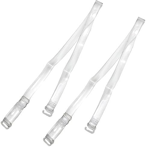 Invisible Bra Straps Clear Replacement straps Adjustable Underwear Shoulder Straps Removable Transparent Convertible Straps Durable straps (invisible)