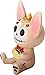 Ebros Gift Furrybones Taco Figurine Hooded Skeleton Monster with Sombrero Eating Taco Collectible Sculpture Decorative