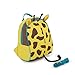 Kids Insulated Lunch Bag Toddler Backpack for Boys Girls (Giraffe-yellow)