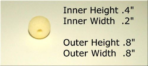 SP-MINI-WS - Sound Professionals One Pair Mini Beige Windscreen For In-Ear Binaural Microphones