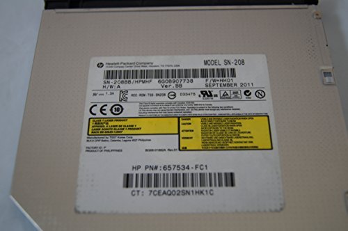 HP-8560w-8570w-8760w-8770w-DVD-RWCD-RW-Model-no-SN-208-HP-PN-657534-FC1