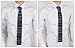 b.m.c BMC Mens Crochet Knitted Square Flat End Fashion Neck Ties 3pc Collection - Set 2, Dapper Pratt