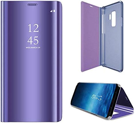 AmerStar Samsung Galaxy S7 S8 S9 Note8 A7 A8 Plus Clear View Mirror Smart Leather Protection Flip Stand Case Cover