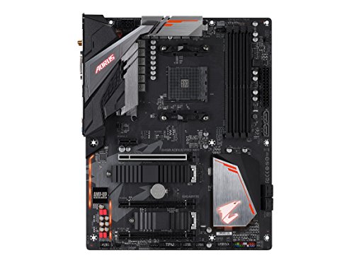 GIGABYTE B450 AORUS PRO WIFI (AMD Ryzen AM4/M.2 Thermal Guard with Onboard WIFI/HDMI/DVI/USB 3.1 Gen 2/DDR4/ATX/Motherboard)