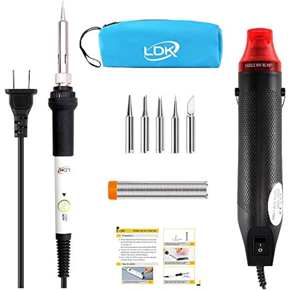 Heat Guns " Electric Soldering Iron Kit, 300W Portable Multi Function