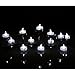 AGPTEK 100 PCS Battery Operated LED Flameless Lights - White