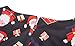 Santa Claus Print Vintage Swing Dress for Christmas Size S CL618-1