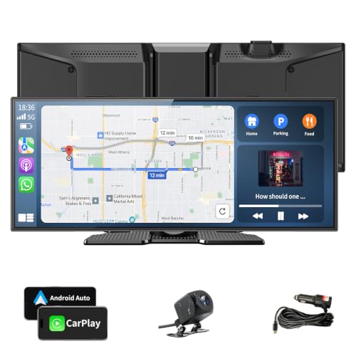 kuayvan 11.5-Inch Wireless CarPlay Screen