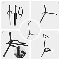 Amazon Basics Height Adjustable Foldable Guitar