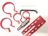 Lil Red Barn Compatible with Husqvarna, Stihl, Echo, Homelite, Efco Ring Compressor & Piston Stop Tool for Chainsaws Makes Piston and Cylinder Installation Easy!!