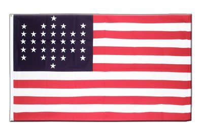 USA 33 Sterne Fort Sumter Union Civil War 1861 Flagge, amerikanische Fahne 90 x 150 cm, MaxFlags®