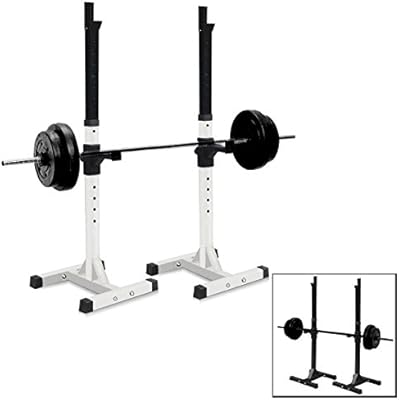 Bancos Ajustables Barra De Pesas Ajustable Bancos Pesas Press De Banca Mancuernas Bancos Pesas Estante En Cuclillas Equipos De Gimnasia En Casa Deportes Y Aire Libre