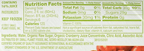 6 Cascadian+Farm+Cranberry+Concentrated+Pasteurized