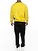 Men 2 Piece Tracksuit Set Full Zip Breathable Athletic Sweatsuit Outfit Jogger Sport Running Set Yellow Lion/Black M