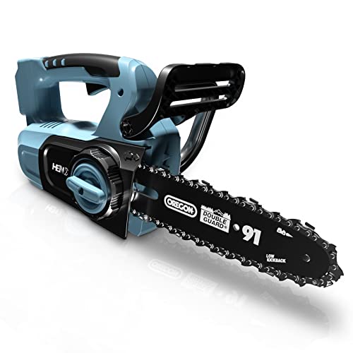 HENX 8Inch Cordless Chain Saw 20V Max Lithiumion, ToolFree Chain