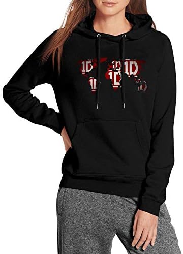 Women Girls One-Direction-Band- Fleece Pullover Hoodie Sweater