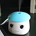 Liroyal Sauna Boy Portable Mini Office Bedroom Humidifier USB Powered (Blue)