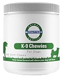 Stratford Pharmaceuticals Glucosamine for Dogs, Best Tasting K9 Chewies, The Advanced Hip and Joint Supplement for Dogs with Glucosamine Chondroitin for Dogs, MSM and Turmeric (Bacon, 60 Count)