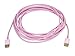 Monoprice 10ft 18Gbps Ultra Slim Series High Performance HDMI Cable with RedMere, Pink
