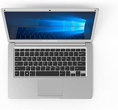 Hyundai Thinnote-A, 14.1" Celeron Laptop, 4GB RAM, 64GB Storage, Expandable 2.5" SATA HDD Slot, Windows 10 Home S Mode, English - Silver 4 Hyundai Thinnote-A, 14.1" Celeron Laptop, 4GB RAM, 64GB Storage, Expandable 2.5" SATA HDD Slot, Windows 10 Home S Mode, English - Silver