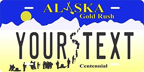 Alaska 1997 Personalized Tag Vehicle Car Moped Bike Bicycle Motorcycle Auto License Plate