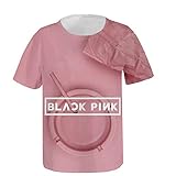 JUNG KOOK Kpop Blackpink 3D Shirt Jisoo Jennie Rose Lisa Jisoo T-Shirt Tee