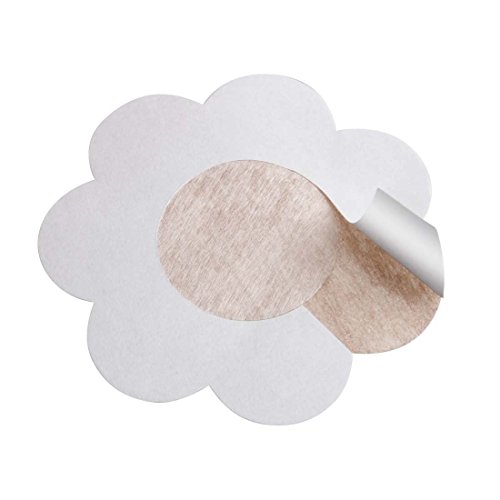 10 x Nipple Pasties Nippleless Cover & 10 x Bra Lift Tape Adhesive Disposable - Thumbnail 2