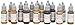 Vallejo - Game Color Leather and Metal Set | Set for Fantasy and Wargame Figures | 16 Bottles x 18 ml (0.60 fl.oz.)