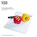 VIGO 32 inch Undermount 50/50 Double Bowl 16 Gauge Stainless Steel Kitchen Sink