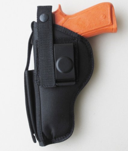 Hip Holster for Ruger American Pistol 9mm / 45 with Extra Mag Pouch on Front (Best American Made 9mm)