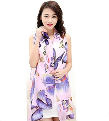 Sunscreen Shawl Scarves (Butterfly Purple)