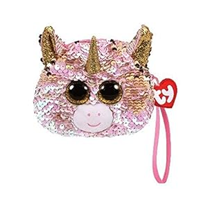 Cekinowa torba na nadgarstek Jednorozec Fantasia