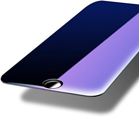 iPhone 8 Plus Screen Protector, Aothing Tempered Glass Screen Protective Film Full Cover HD Transparent 9H Anti-Scratch, Shatterproof, Bubble Free, Anti Blue-ray Easy Install for iPhone 8 Plus (Black)