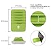 TopTops 4 USB Ports and 1 QI Wireless Charging Pad Fast Charging Station Dock for iPhone 8, iPhone X, iPhone 7, 6S, iPad, Samsung Galaxy Note 8 with Charging Cables (Green)