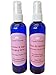 Crystal Serenity Sprays Duo: Includes Peace & Harmony Aromatherapy Spray and Lavender & Sage Smudging Spray