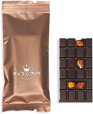 Amazon アーモンドガーナミルクチョコレート40 小 10枚 チョコレート人気商品 チョコ ナッツ Choco Nuts 板チョコ チョコバー 通販
