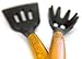 Kitchen utensil set - 6 piece nonstick Kitchen utensils set made from bamboo and silicone exclusive black giftbox - Only from KitchenSwede