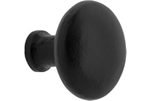 Ageless Iron Keep Cabinet Knob, Black