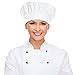 Timfany Chef Hats,Adjustable Size Chef Hat for Adult or Kids Pack of 1 White